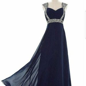 Navy Blue Formal dress