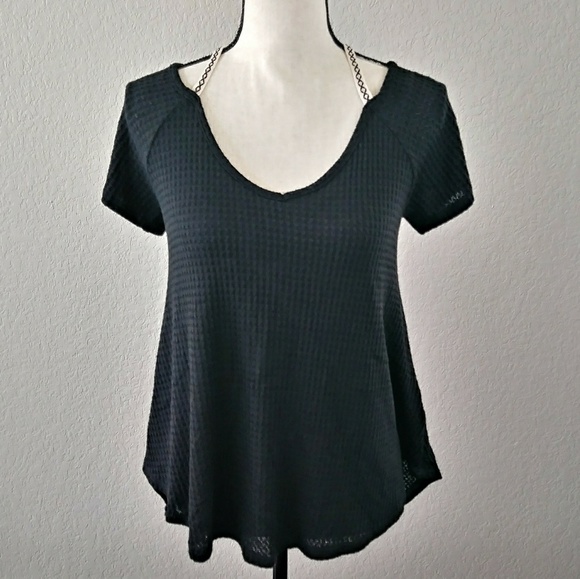 Paper Crane Tops - Lazy Sundays by Paper Crane crane black top