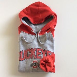 SOFT NCAA OHIO STATE BUCKEYE PULLOVER HOODIE