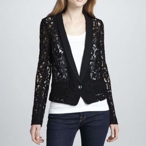 Bailey 44 Sheer Lace Jacket