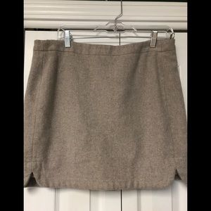 Size 12 JCrew Mini Skirt