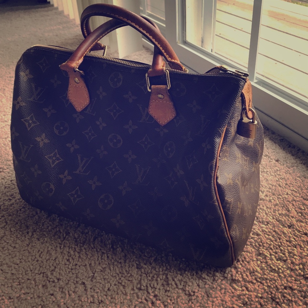 Louis Vuitton Speedy 30 vintage satchel