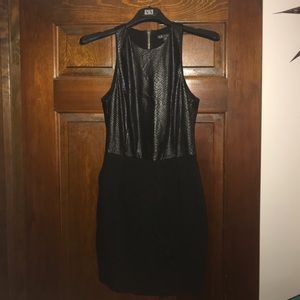 Armani Exchange black dress