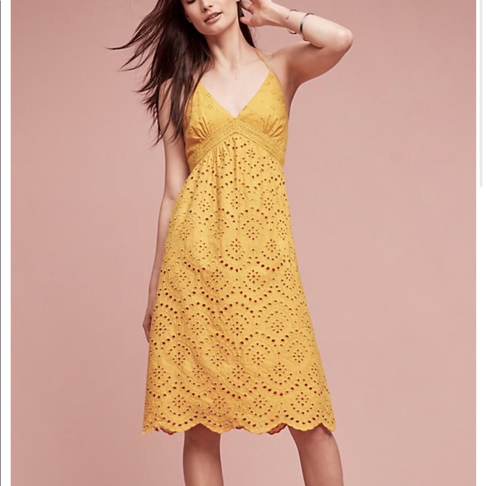 🆕Anthropologie Buttercup Eyelet online exclusive