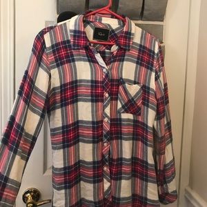 Rails long sleeve plaid