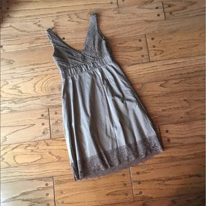 Moulinette Soeurs fitted brown dress