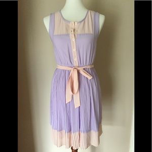 ModCloth Purple and Punk Tennis Dress
