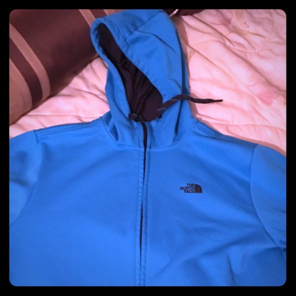 Blue, New north face jacket.