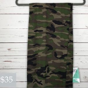 Large Camo Maxi Skirt
