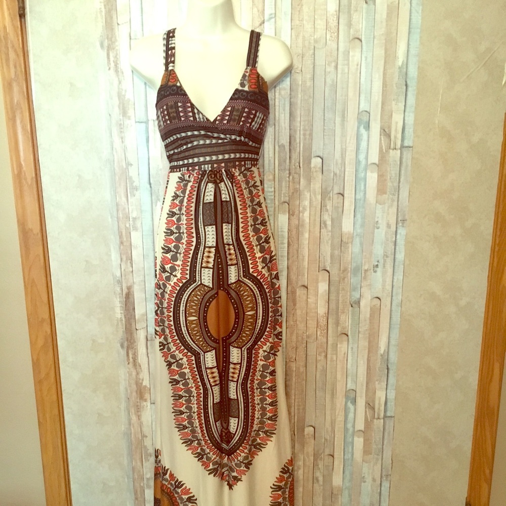 Beautiful Aztec printed Maxi Dress