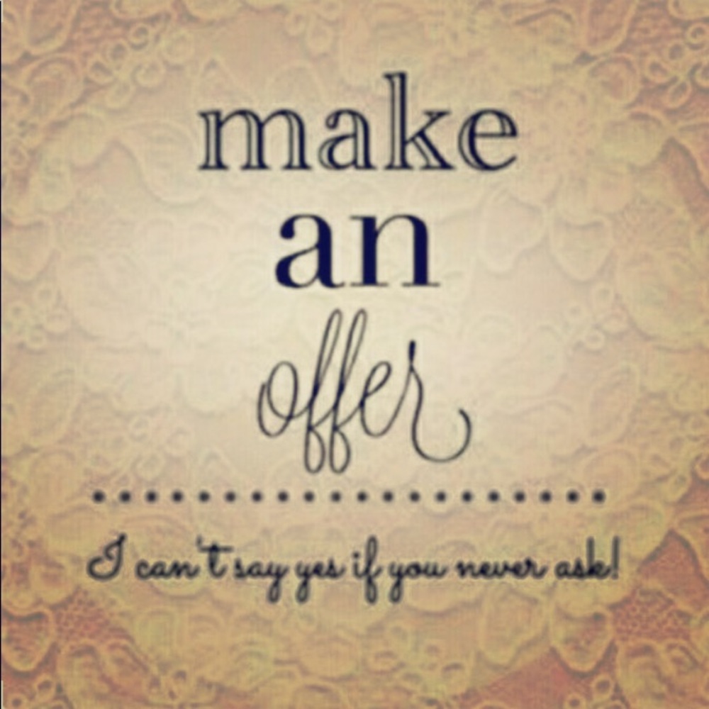 Make an offer! All considered! ☺️