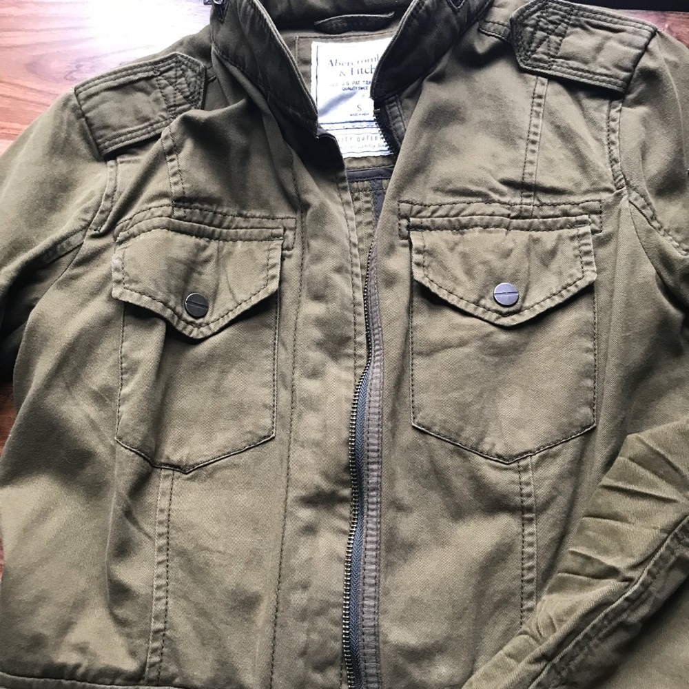 army green jacket