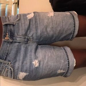 Boyfriend Denim Shorts