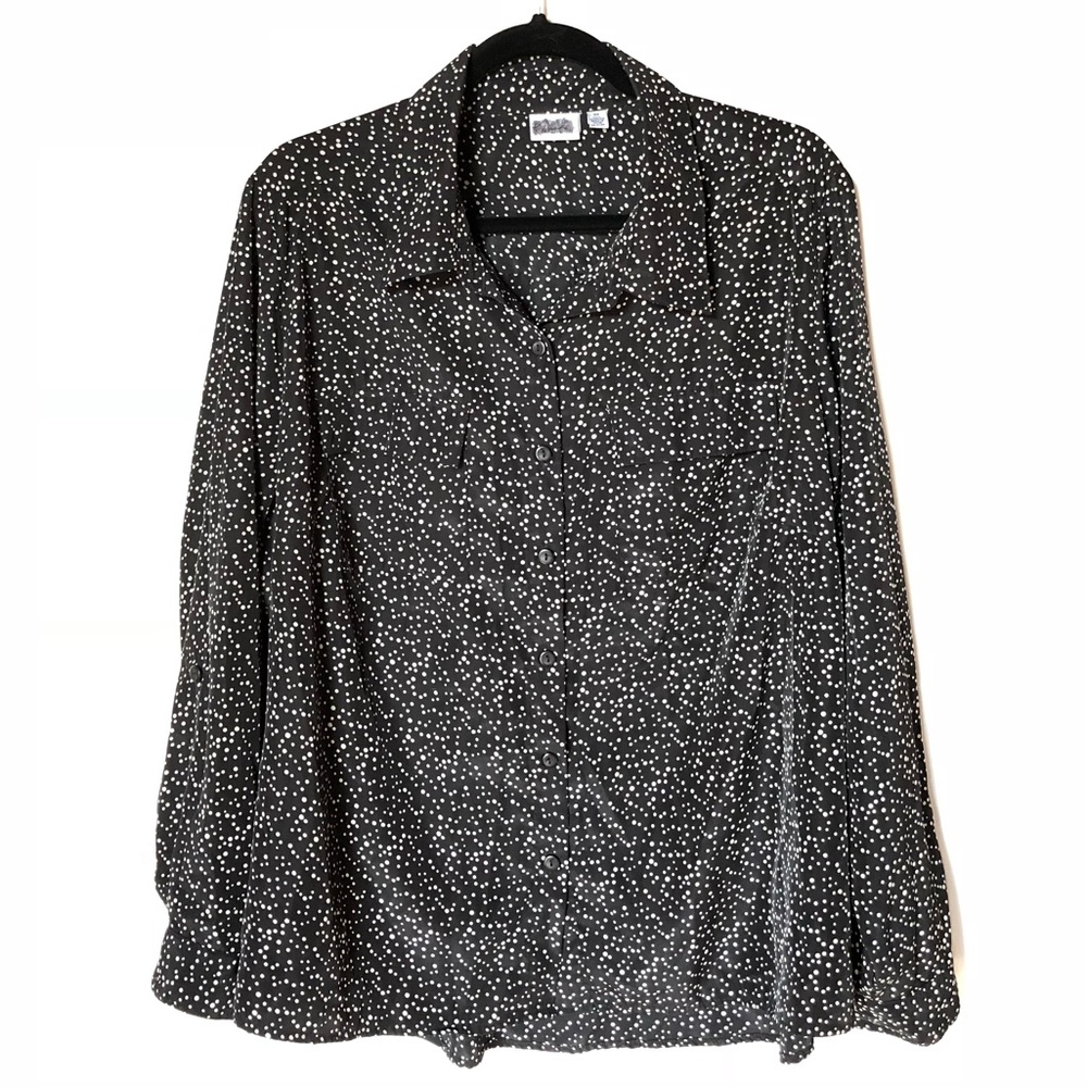 Polka dot blouse
