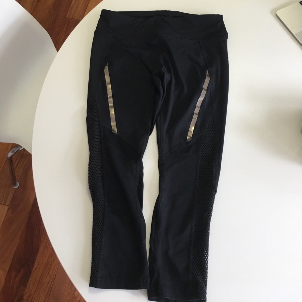 Black Anna Kaiser for C9 Champion cropped leggings