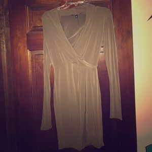 Brown long sleeve dress