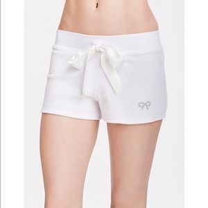 Blue by Betsy Johnson terry bridal sleep shorts