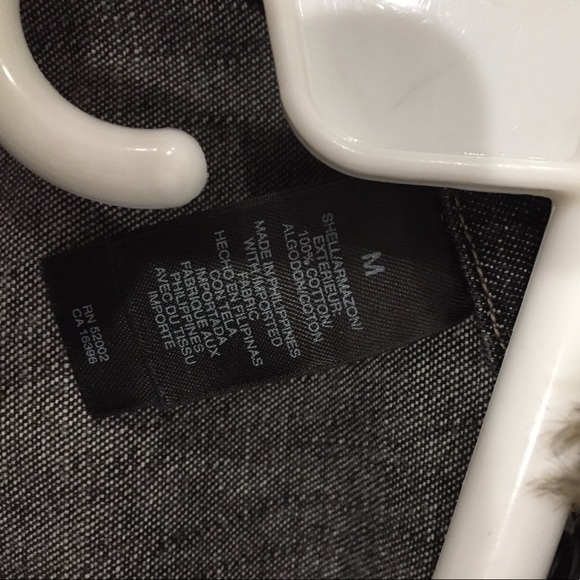 Denim Fitted Jacket with detachable collar - Picture 4 of 8