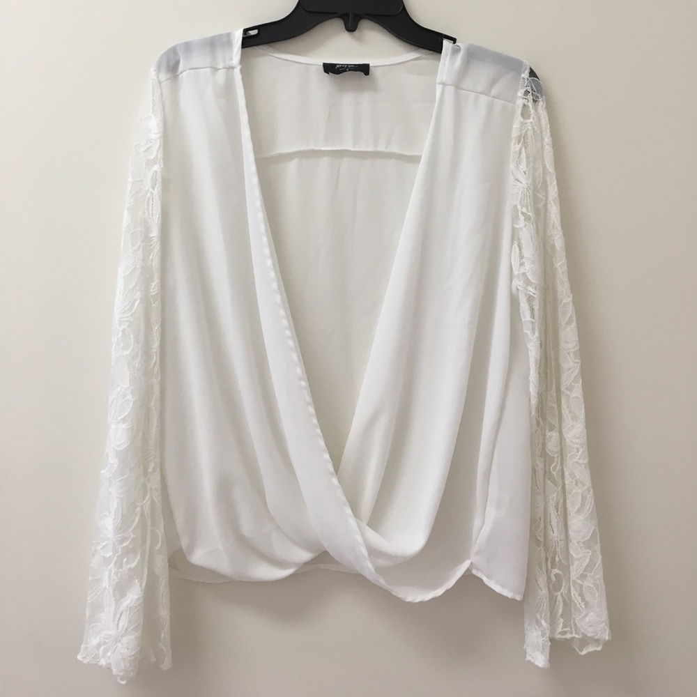 Nasty Gal Crossneck Top