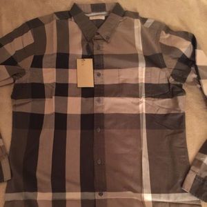 Burberry Mens Long sleeve button up.