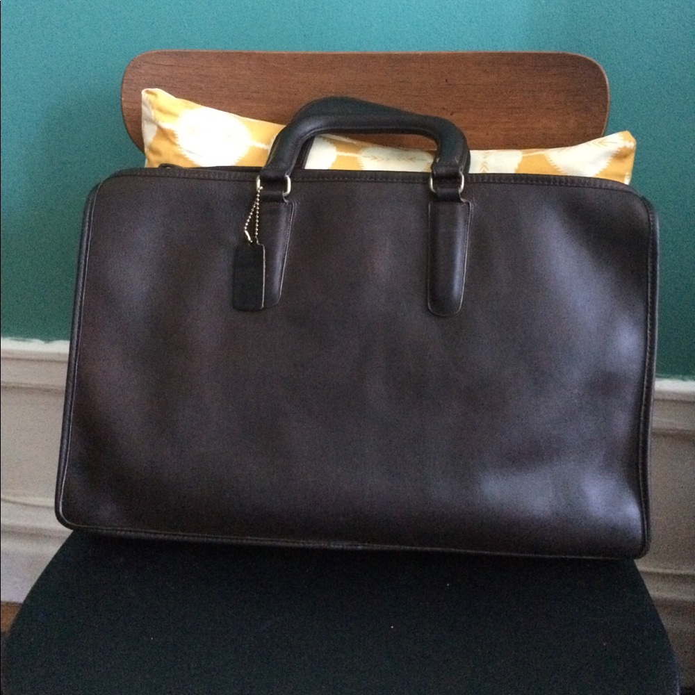 Vintage NYC Coach Handle Portfolio