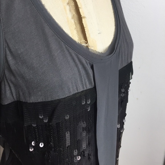 Ann Taylor LOFT sequined top - Picture 2 of 4