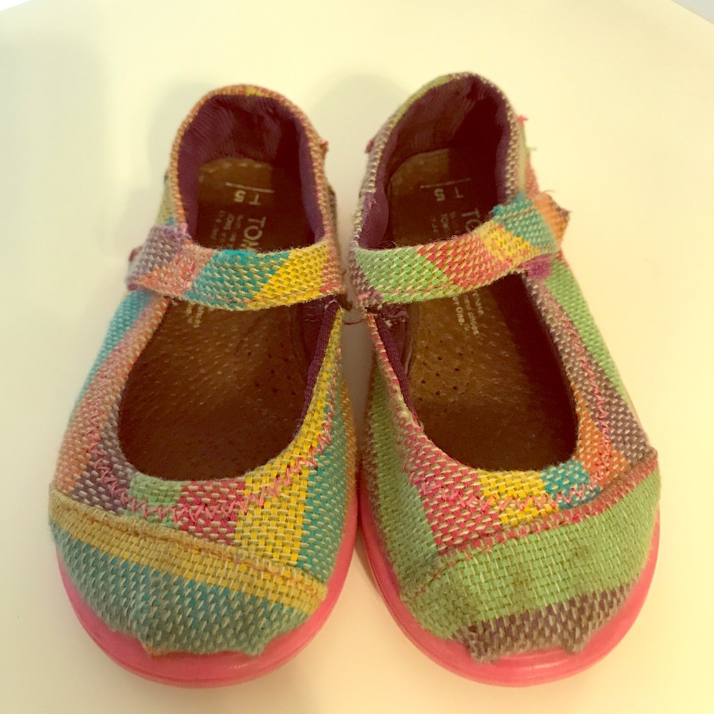 Toms Colorful Mary Janes