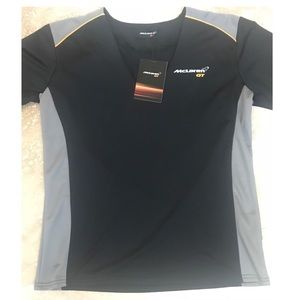 NWT McLaren GT Women’s Black Shirt XL