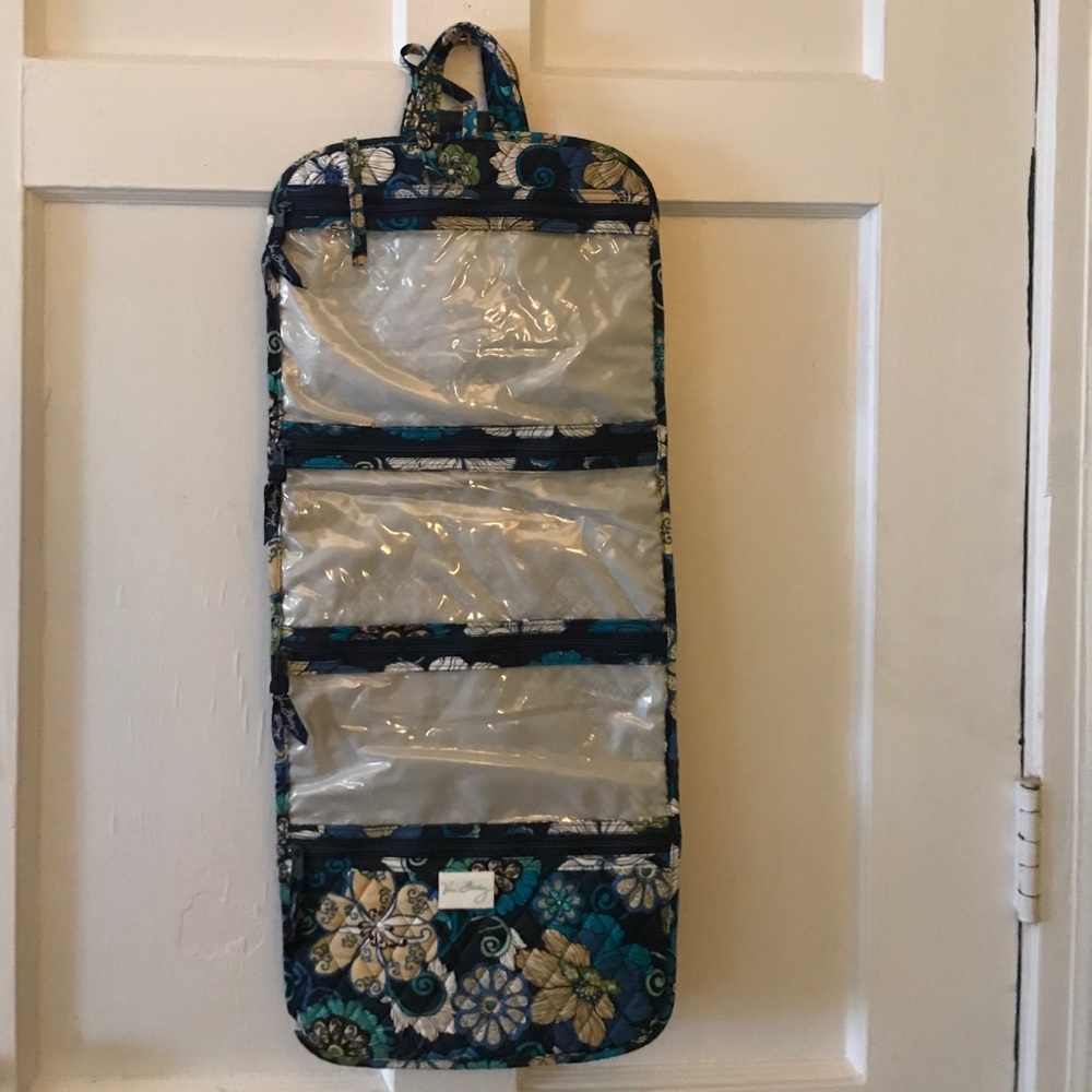 VB Mod floral blue hanging organizer