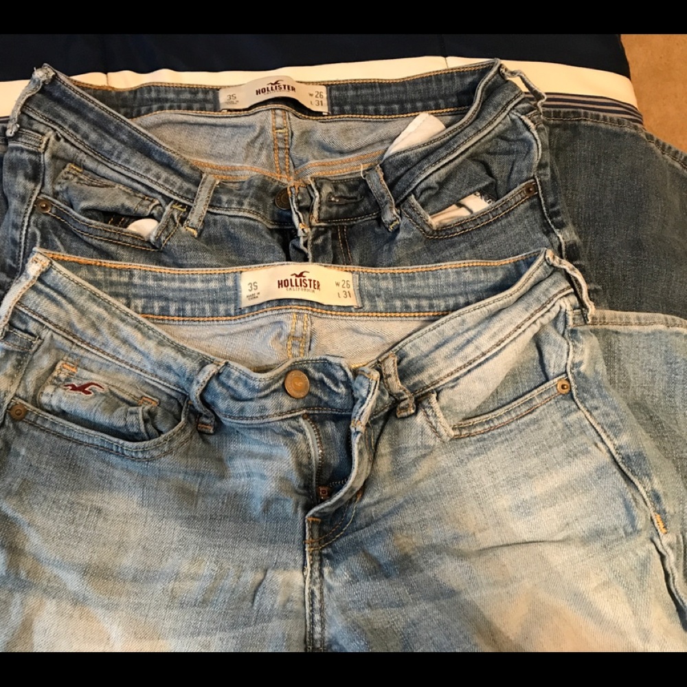 Hollister boot cut jeans