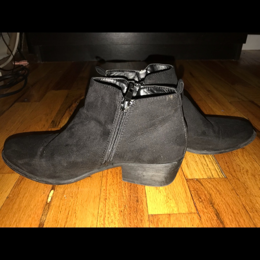 Black booties