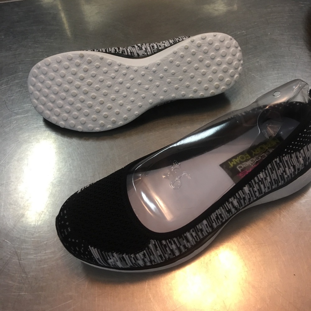 Skechers slip on shoes.