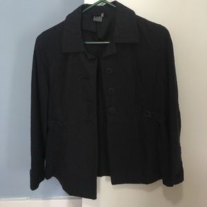 Light weight navy blue jacket.