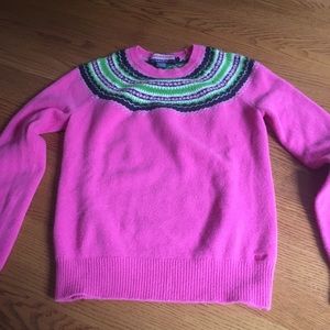 Vineyard vines pink farisle sweater!!!!
