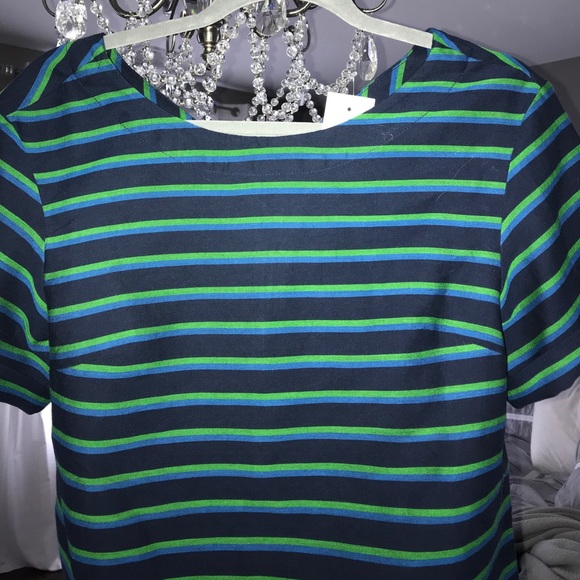 NWT J. Crew Striped Top - Picture 2 of 4