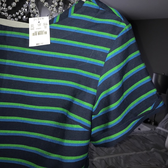 NWT J. Crew Striped Top - Picture 3 of 4