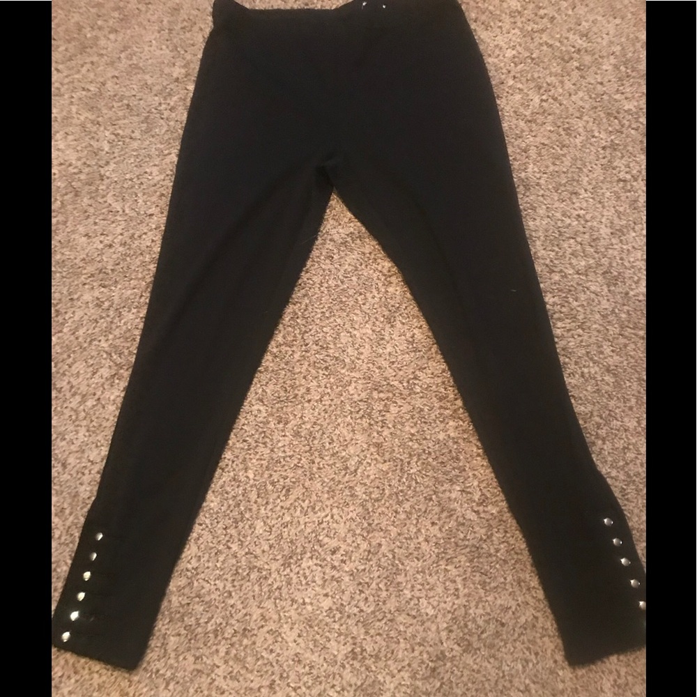 👹 Black Snapp Leggings Large 👹