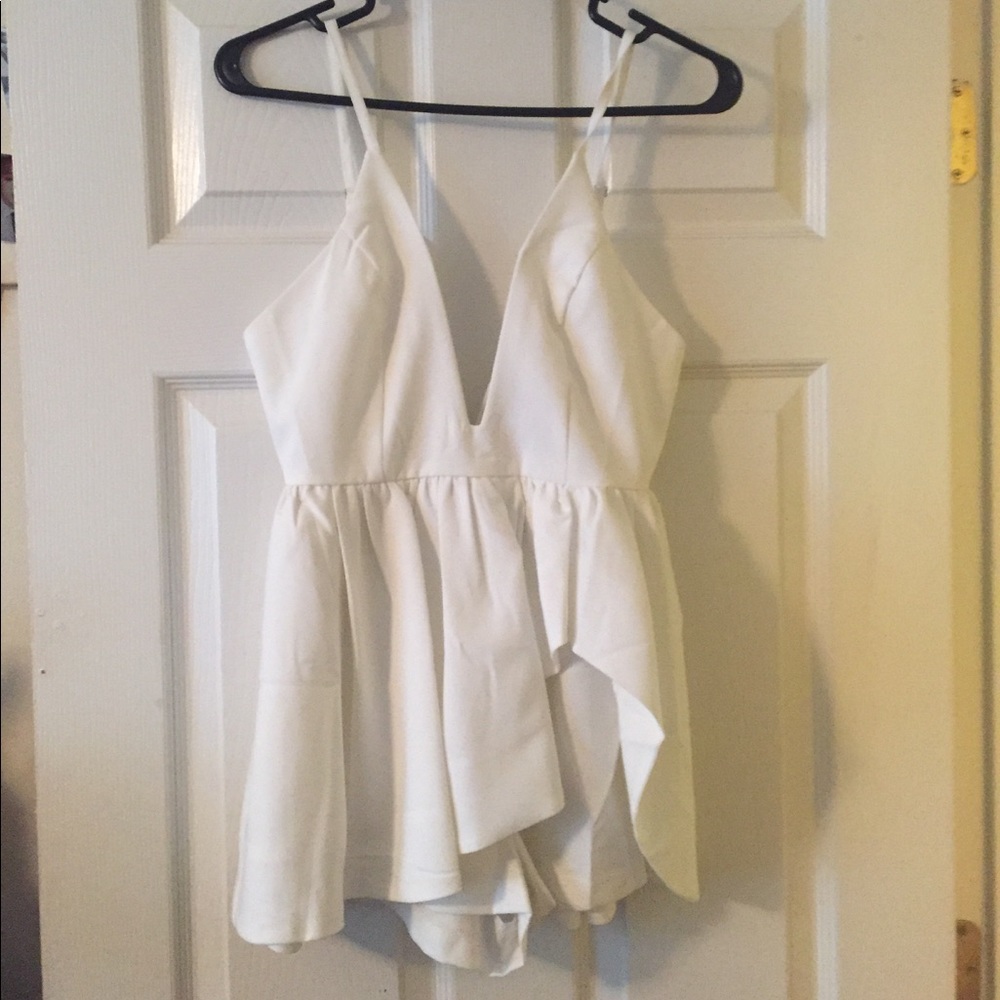 White Romper