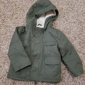 Cat and Jack Sherpa Lined Jacket