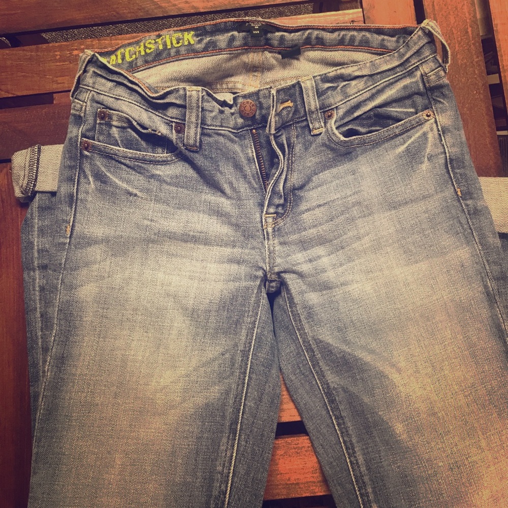 J crew matchstick jeans