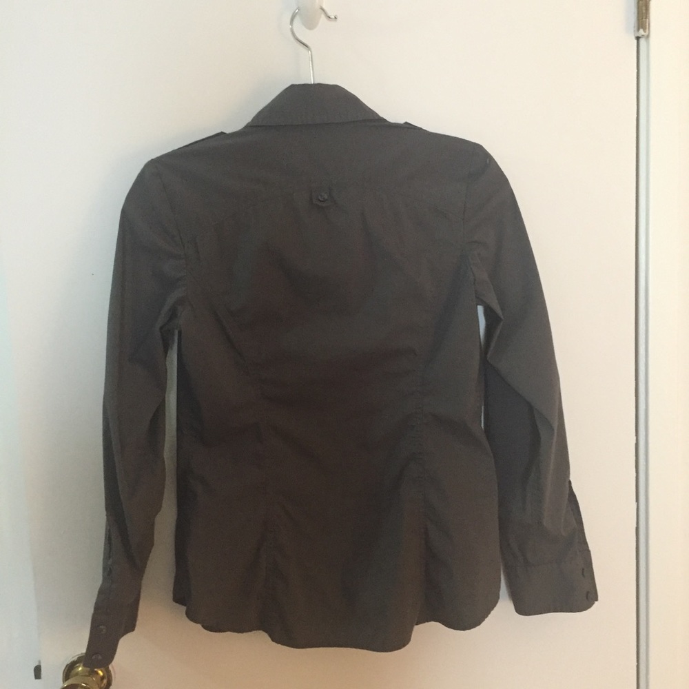 Grey express button down - Picture 2 of 3