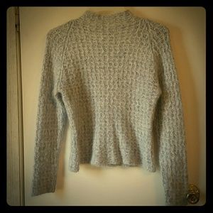 Mossimo Angora/wool soft gray sweater