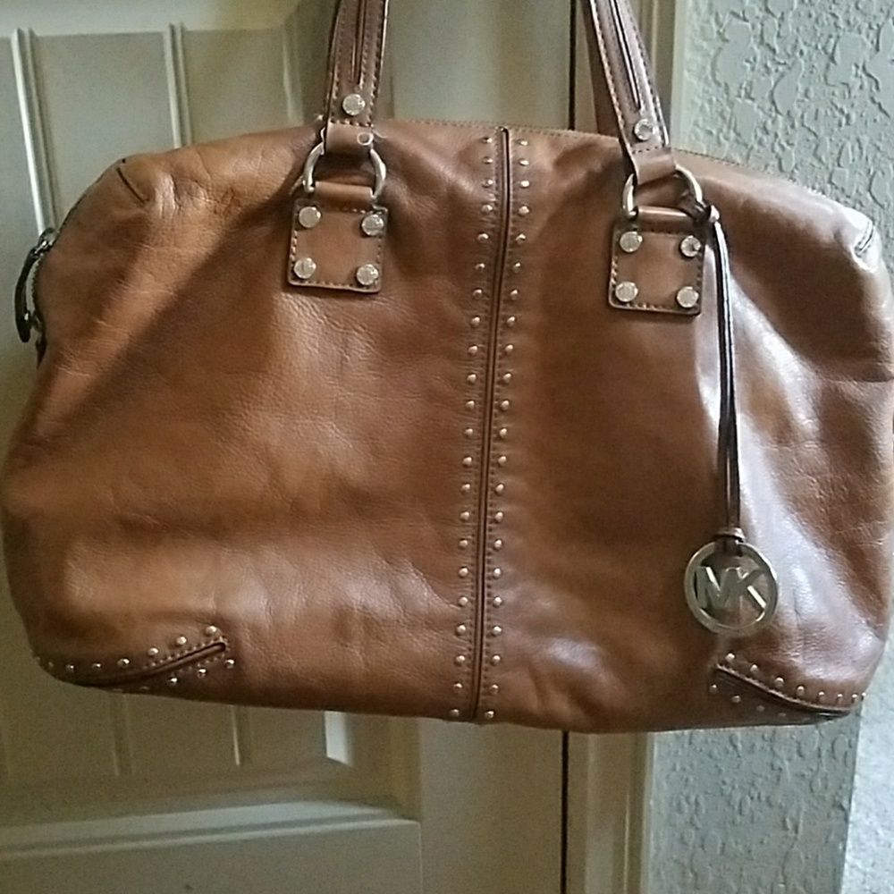 Michael Kors duffel style handbag