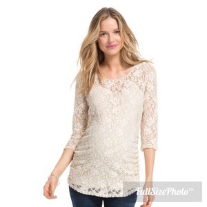 Jessica Simpson Lace maternity top