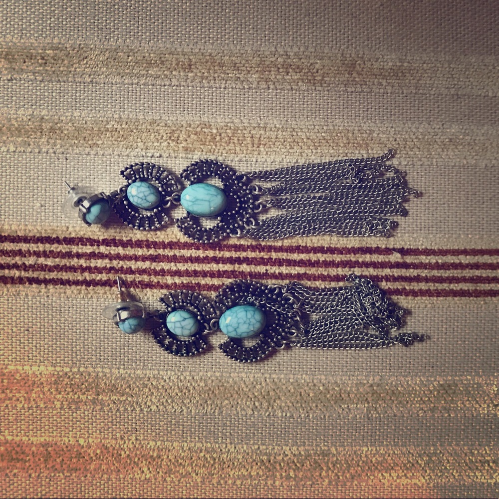 Aztec inspired earrings