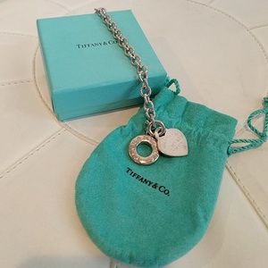 Tiffany & Co. Heart tag toggle bracelet