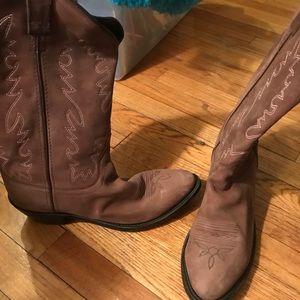 Calf length Cowboy boots