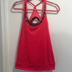 Lululemon Tank with Built in Bra Pink Size 6