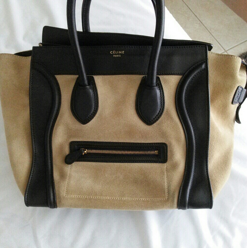 Celine Golden Sand Mini Luggage