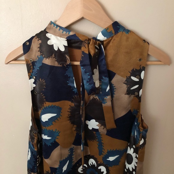 Moon River Floral Print Dress - Picture 3 of 3